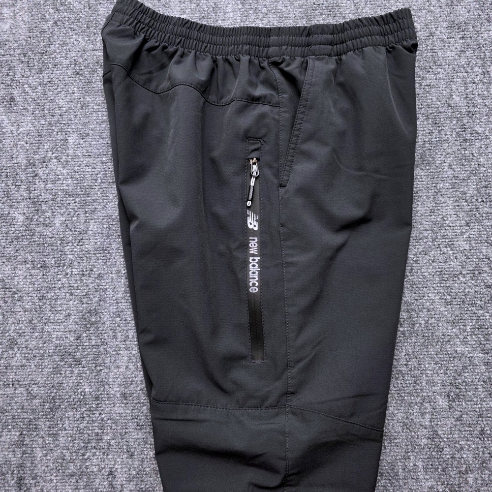 New Balance Men's Large Jogger Pants Dark Gray Athletic Track Running Tapered L - Picture 8 of 15